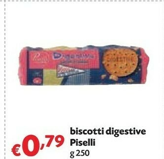 Pam Piselli Biscotti Digestive offerta