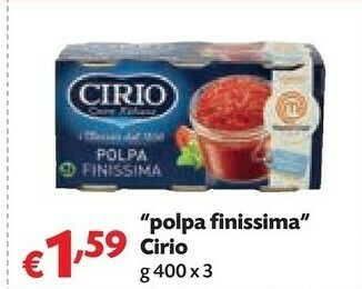 Pam Cirio Polpa Finissima offerta