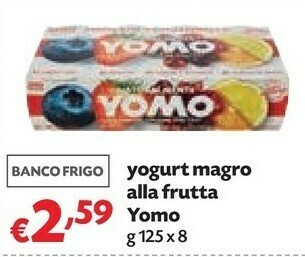 Pam Yomo Go Yogurt E Frutti Di Bosco 125 G(ml) offerta