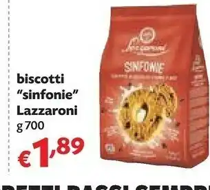 Pam Lazzaroni Biscotti Sinfonie offerta