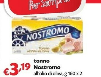 Pam Nostromo Tonno All'Olio Di Oliva offerta