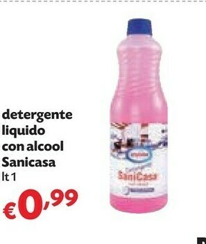 Pam Sanicasa Detergente Liquido Con Alcool offerta
