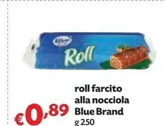 Pam Blue brand Roll Farcito Alla Nocciola offerta