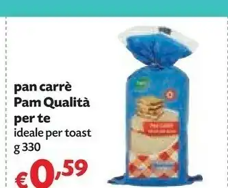 Pam Pam Pan Carre offerta
