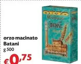 Pam Batani Orzo Macinato offerta