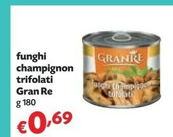 Gran Re Funghi Champignon Trifolati