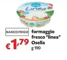 Panorama Osella Formaggio Fresco Linea offerta