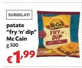 Panorama McCain Patate Fry N' Dip offerta