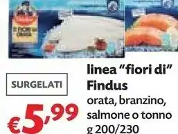 Panorama Findus 2 Fiori Di Orata 200 G(ml) offerta