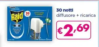 Acqua & Sapone Raid Diffusore + Ricarica offerta