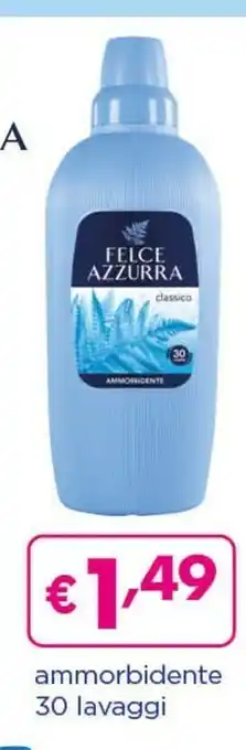 Acqua & Sapone Felce Azzurra Ammorbidente offerta