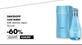 Davidoff Cool Water Edt Donna Vapo