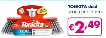 Acqua & Sapone Tonkita Dual Scopa Per Interni offerta