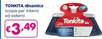 Acqua & Sapone Tonkita Dinamica Scopa Per Interni offerta