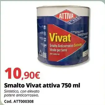 Brico Io Attiva Smalto Vivat Attiva 750 Ml offerta