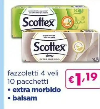 Acqua & Sapone Scottex Fazzoletti offerta