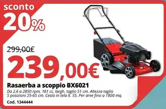 Brico Io Rasaerba A Scoppio BX6021 offerta