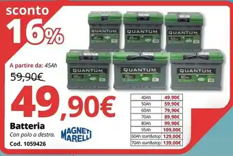 Brico Io Magnet Marelli Batteria offerta