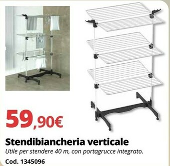 Brico Io Stendibiancheria Verticale offerta