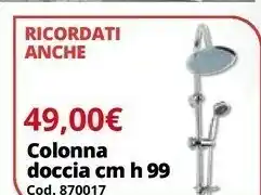 Brico Io Doccia colonna offerta