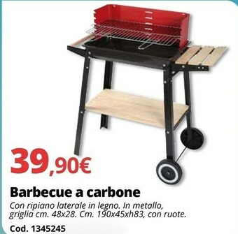 Brico Io Barbecue A Carbone offerta