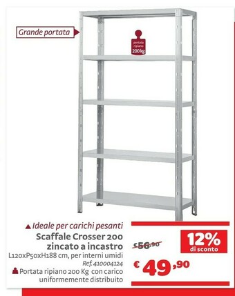 Bricocenter Scaffali offerta