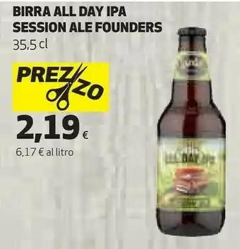 Coop Birra All Day Ipa Session Ale Founders offerta