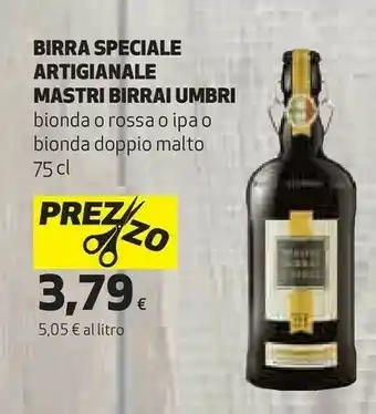Coop Mastri birrai umbri Birra Speciale Artigianale offerta