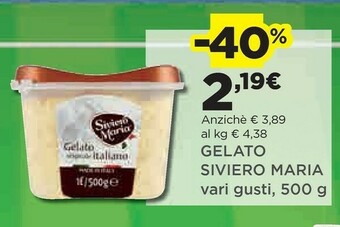 Coop Siviero maria Gelato Limone Sorbetto 500 G(ml) offerta