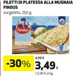 Coop Findus Platessa offerta