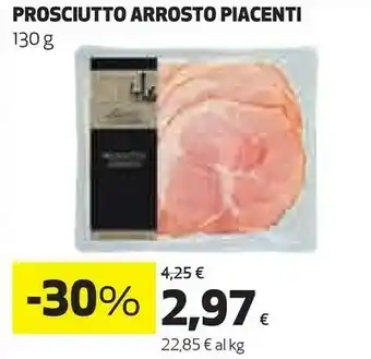 Coop Piacenti Prosciutto Arrosto 130 G offerta
