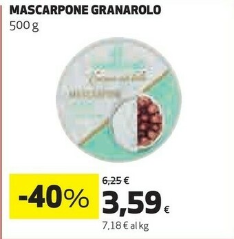 Coop Granarolo Granarolo - Mascarpone Cremoso 500 g(ml) offerta
