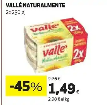 Coop Vallè Vallè - Naturalmente 100% Vegetale offerta