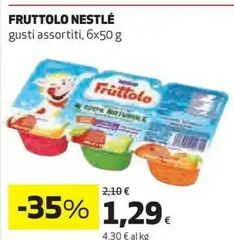 Coop Nestlè Nestlè - Fruttolo 300 g(ml) offerta