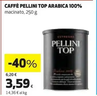 Coop Pellini top Pellini Top - Caffè Pellini Top 250 g(ml) offerta