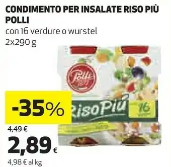 Coop Polli Polli - Risopiù con Wurstel 580 g(ml) offerta