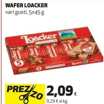 Coop Loacker Loacker - Wafer Milk 45 g(ml) offerta