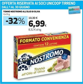Coop Nostromo Tonno offerta