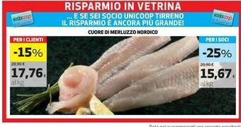 Coop Cuore Di Merluzzo Nordico offerta