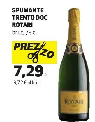 Coop Rotari Spumante Trento Doc offerta