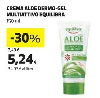Coop Equilibra Crema Aloe Dermo Gel Multiattivo offerta