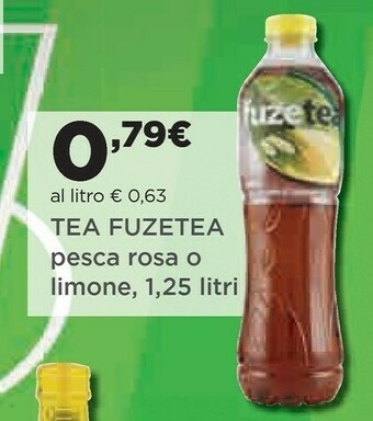 Coop Fuze tea Fuze Tea - Pesca con una Nota di Rosa 1250 g(ml) offerta