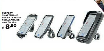 Coop Cellularline Cellularline Supporti Smartphone Per Bici E Moto offerta