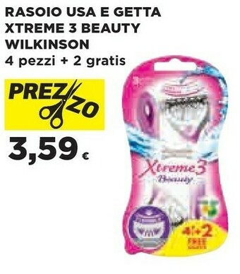 Coop Wilkinson Rasoio Usa E Getta Xtreme 3 Beauty offerta