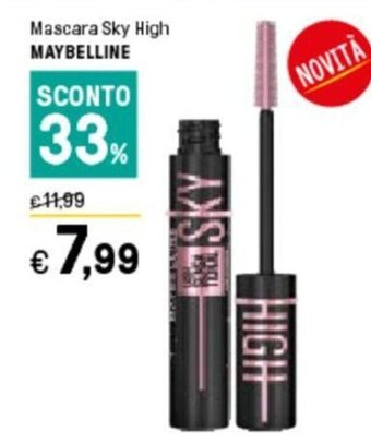 Iper La Grande Maybelline Mascara Sky High offerta