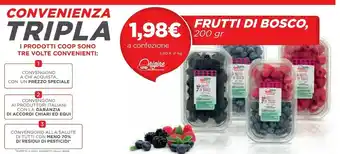 Coop Coop Frutti Di Bosco offerta