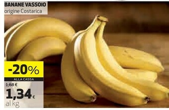 Coop Banane Vassoio offerta