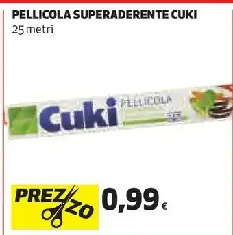 Coop Cuki Pellicola Superaderente offerta
