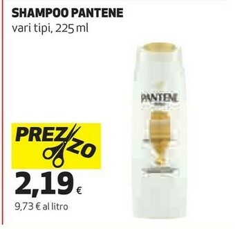 Coop Pantene Shampoo Lisci offerta