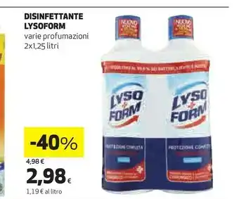 Coop Lysoform Disifettante offerta